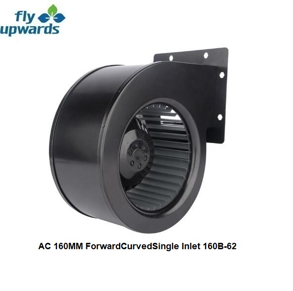 160mm AC Forward CurvedSingle Inlet 160B 62