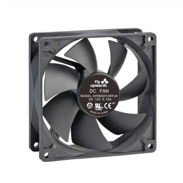 80mm EC Axial Cooling Fan 8025 Dimensions